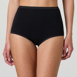 Culotte JADEA in cotone elasticizzato - nero front