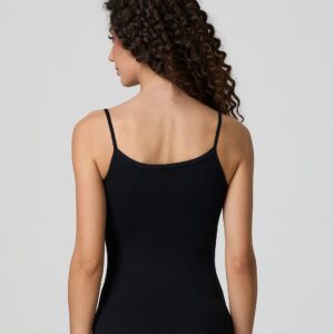 Body top in cotone elastico JADEA - nero retro