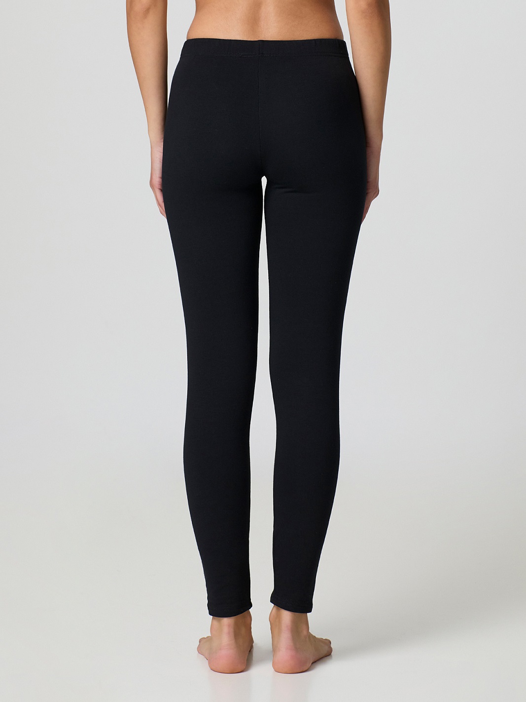 leggings in caldo cotone felpato JADEA - Nero Retro