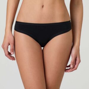 Perizoma donna in cotone modal Jadea – front nero