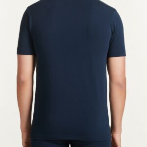 Maglietta uomo Ragno girocollo in jersey di cotone elasticizzato - Blu Navy Retro