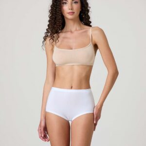 culotte JADEA in cotone modal - colore bianco
