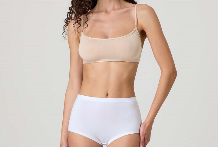 culotte JADEA in cotone modal - colore bianco