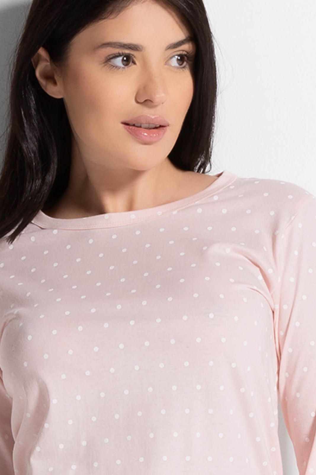 103699 – Pigiama LOVEANDBRA – Dettaglio Fantasia Rosa Dolce – SI
