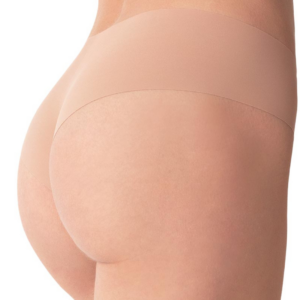 Panty Cotonella in microfibra con taglio vivo - Beige Retro