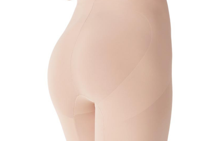 Pantaloncini ciclista modellanti Cotonella in microfibra. Vita alta, effetto contenitivo e invisibile sotto abiti - Beige Retro