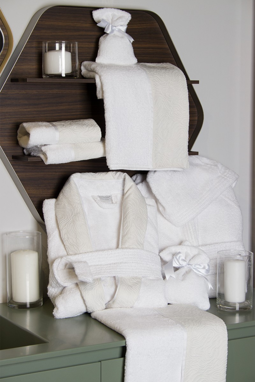 Completo Spugna 8pz EVA- SI – Bianco_Latte