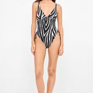 costume donna animalier intero scollo profondo