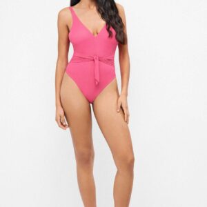 costume donna con nodo in vita effetto shaping