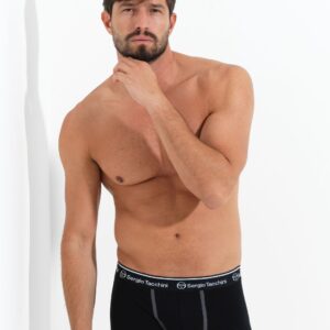 boxer uomo SERGIO TACCHINI nero cotone elasticizzato
