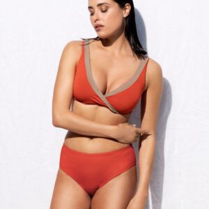 bikini VERDE VERONICA rosso donna