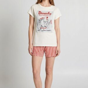 Pigiama corto donna Dumbo SABOR in cotone