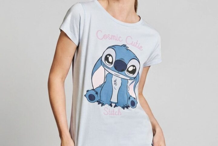Pigiama corto donna Stitch SABOR in cotone