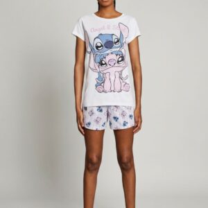 Pigiama corto donna SABOR Stitch in cotone