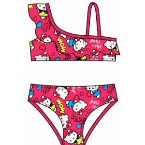 bikini bambina Hello Kitty con ruches SABOR