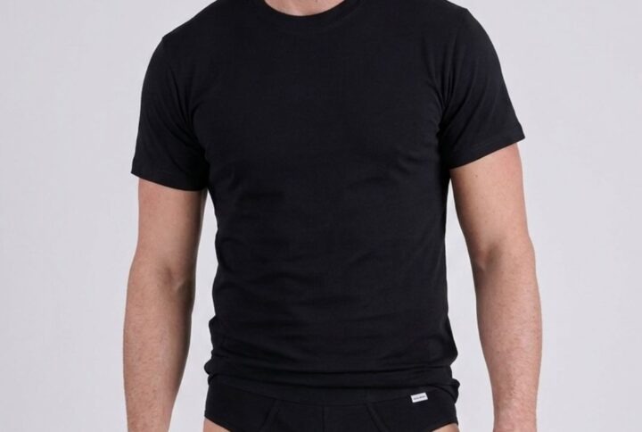 T-Shirt Uomo Navigare in Cotone Pettinato Manica Corta