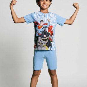 Pigiama corto bambino Justice League SABOR in cotone