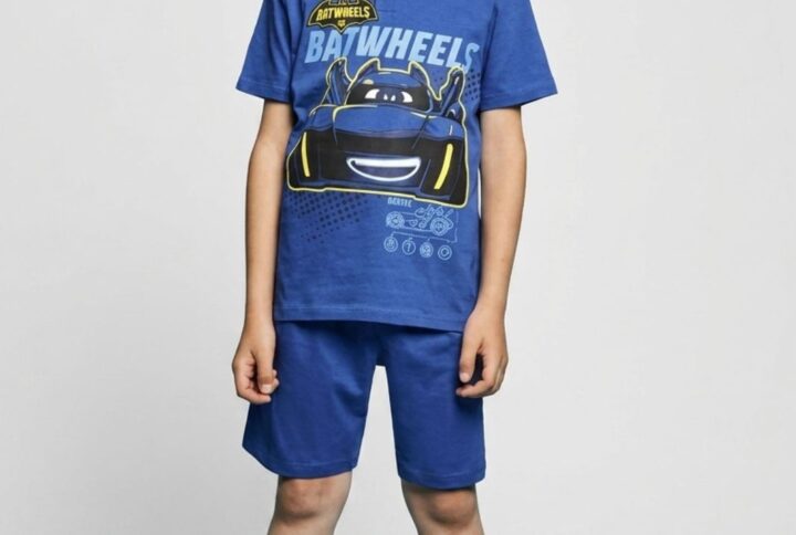 Pigiama corto bambino Batwheels SABOR in cotone