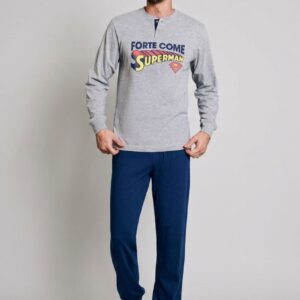 Pigiama Superman uomo per chi ama i supereroi leggendari