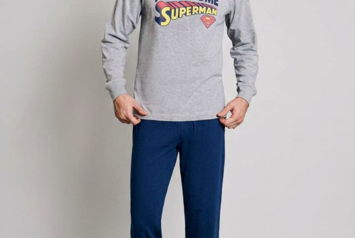 Pigiama Superman uomo per chi ama i supereroi leggendari