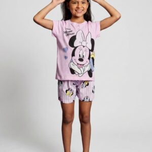 Pigiama corto bambina Minnie Mouse SABOR in cotone