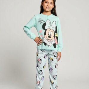 Pigiama lungo bambina Minnie Mouse SABOR in cotone