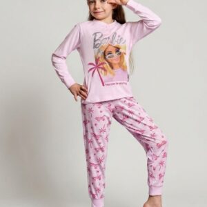 Pigiama lungo bambina Barbie SABOR in cotone