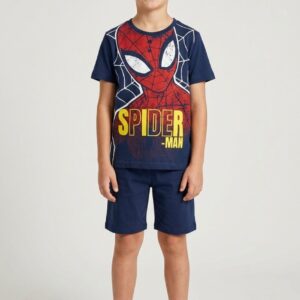 Pigiama corto bambino Spider-Man SABOR in cotone