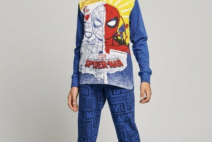 Pigiama lungo bambino Spider-Man SABOR in cotone