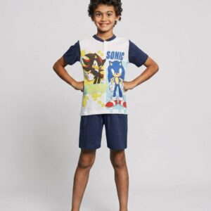 Pigiama corto bambino Sonic SABOR in cotone
