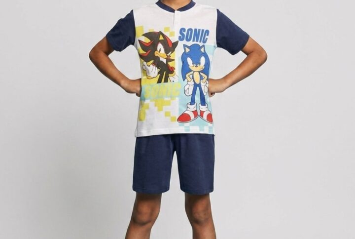 Pigiama corto bambino Sonic SABOR in cotone
