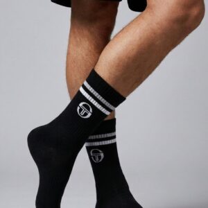 Calze Tennis Uomo Sergio Tacchini in Spugna di Cotone 3 Pack