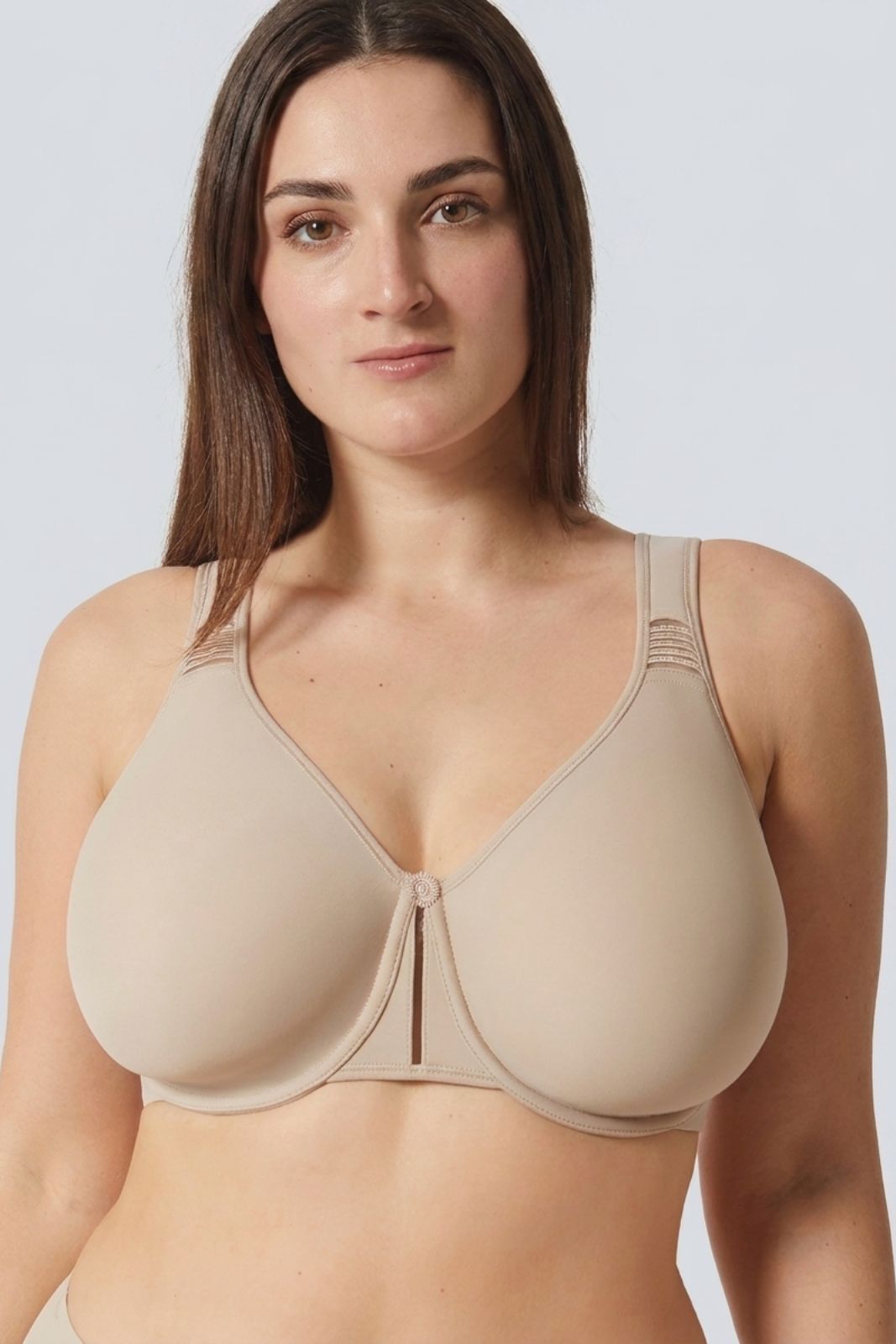 Reggiseno Riduttore con Ferretto Senza Imbottitura Lorea – Selene - colore tierra