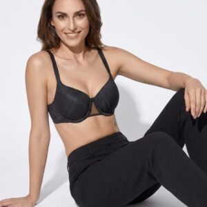 VENESSA - Reggiseno Vanessa con Ferretto in Tessuto a Frange