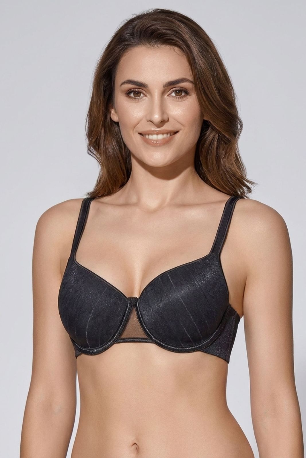 VENESSA - Reggiseno Vanessa con Ferretto in Tessuto a Frange - immagine 2