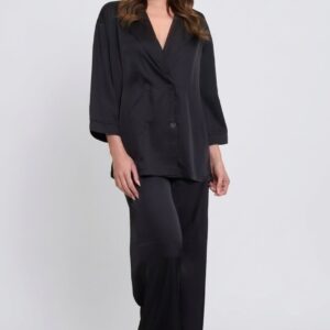 Loveandbra Completo Cool Blazer Over e Pantalone in Satin