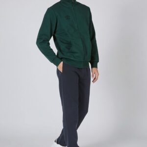UMBRO - Tuta Full Zip in Cotone Felpato