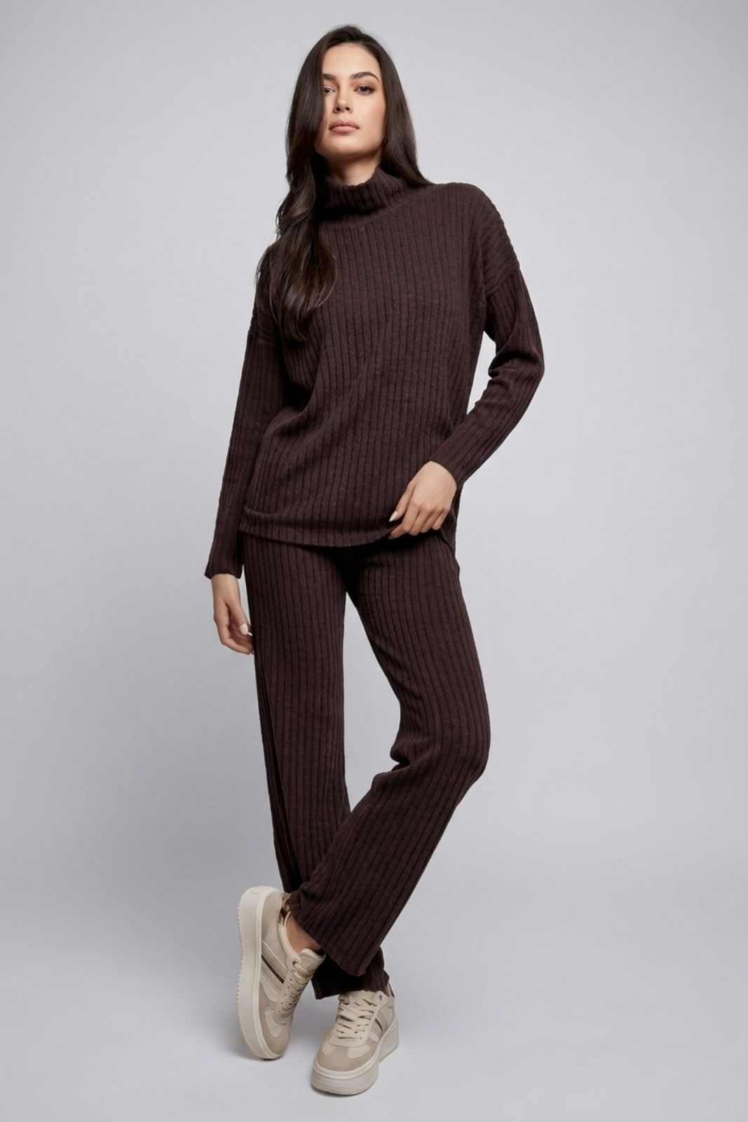 Set donna Lormar CARDIGAN in maglia a costina